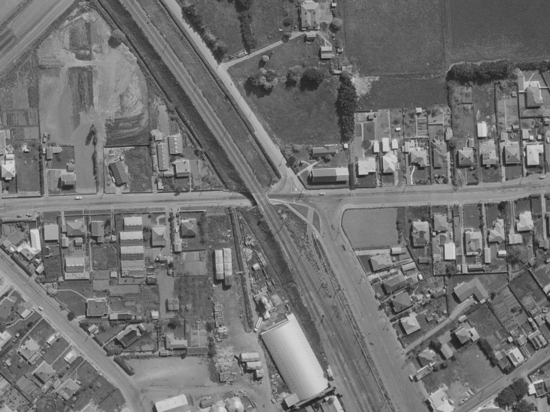 3 Stead Lane from the air, 1970-1974