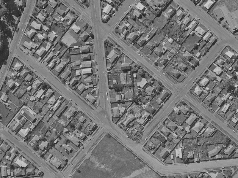 17 Whitfield Street from the air, 1970-1974