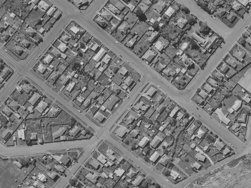 4 Clark Street from the air, 1970-1974