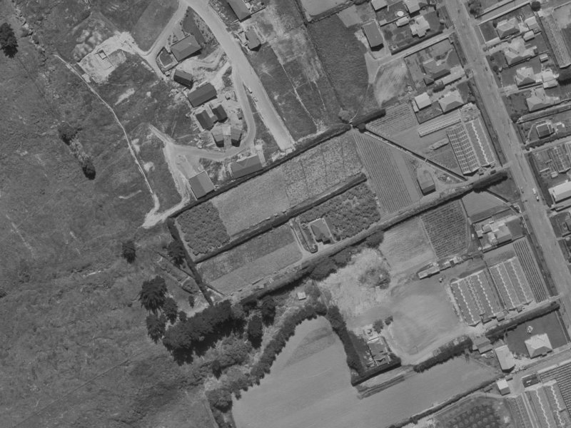 100 Landsdowne Terrace from the air, 1970-1974