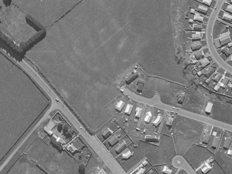 41 Patterson Terrace from the air, 1970-1974