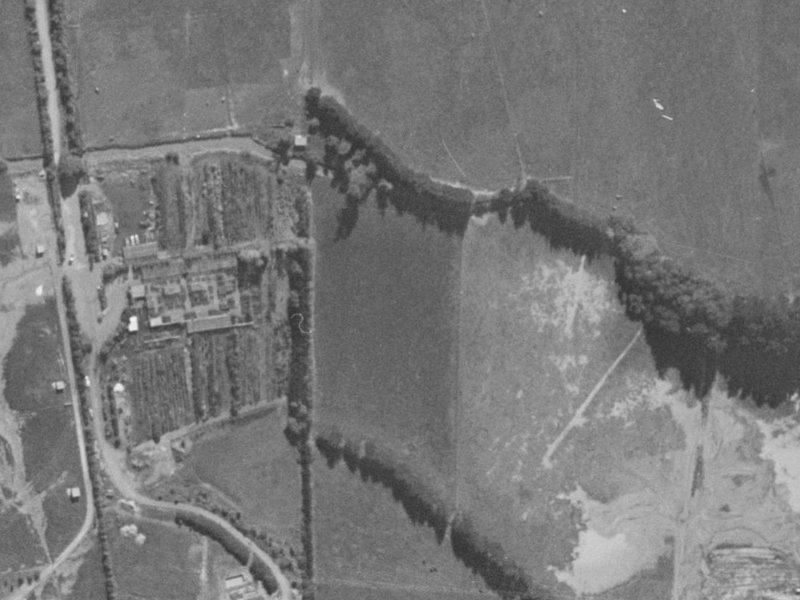 11 Holbrook Way from the air, 1970-1974
