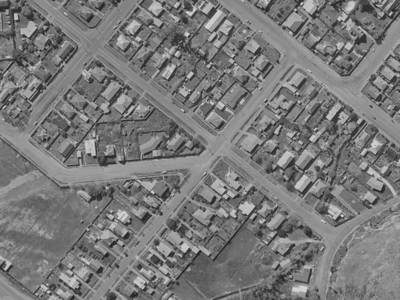 8 Clark Street from the air, 1970-1974