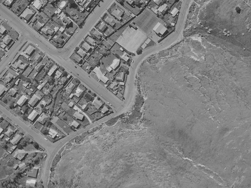 37-39 Heberden Avenue from the air, 1970-1974