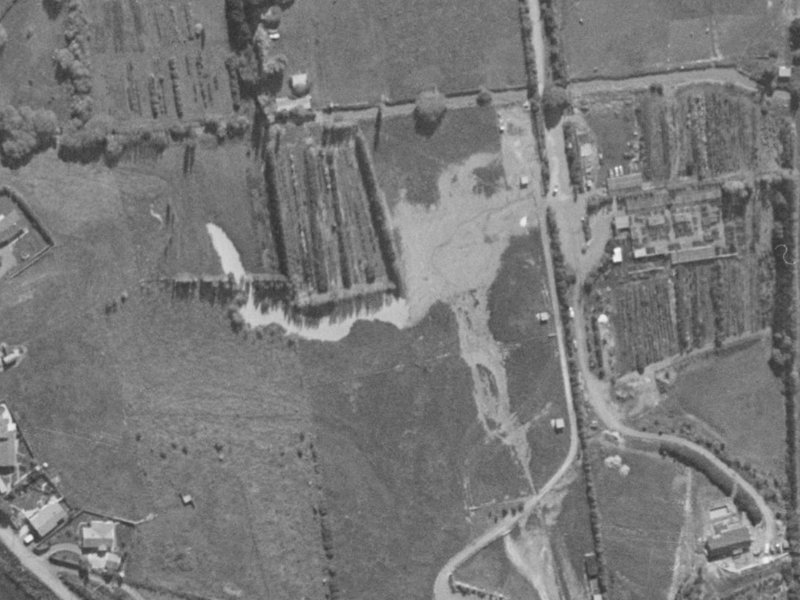 5 Croftfield Place from the air, 1970-1974