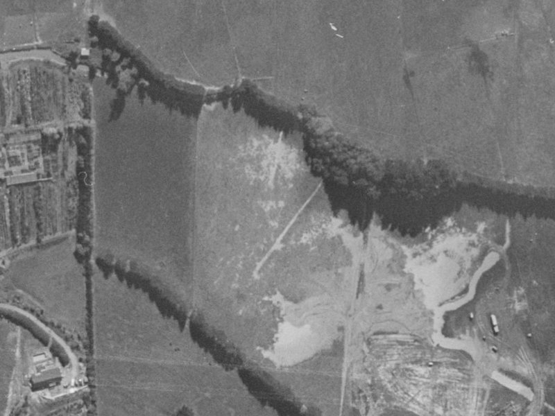 23 Holbrook Way from the air, 1970-1974