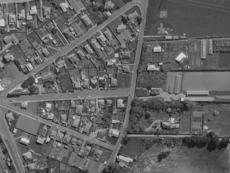 23 Marsden Street from the air, 1970-1974
