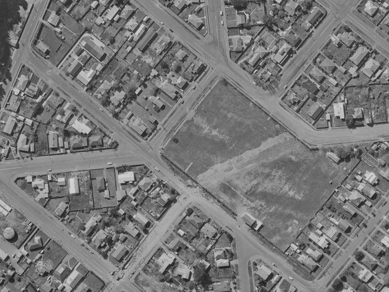 Duncan Street from the air, 1970-1974