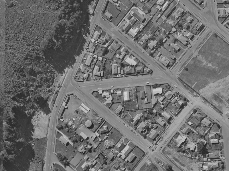 4 Duncan Street from the air, 1970-1974