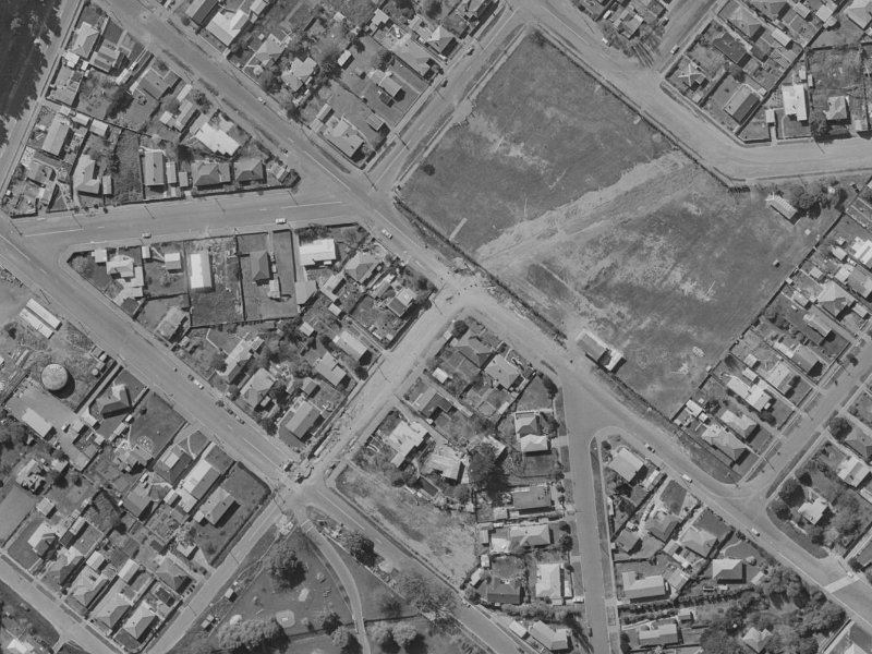 Van Asch Street from the air, 1970-1974