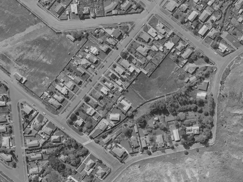 29 Clark Street from the air, 1970-1974