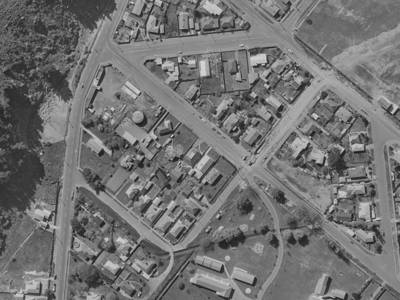 18 Truro Street from the air, 1970-1974