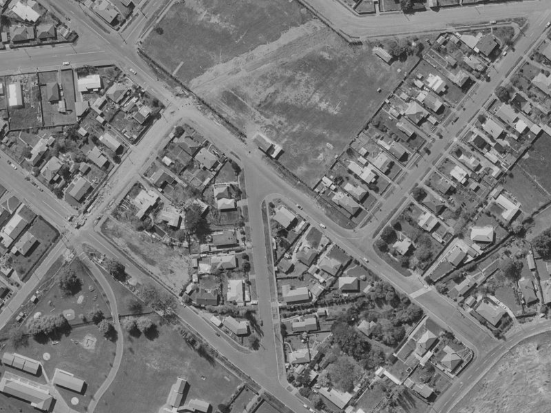 26 Campbell Street from the air, 1970-1974