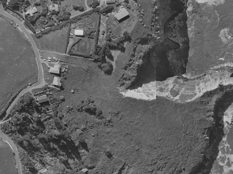 129B Taylors Mistake Road from the air, 1970-1974