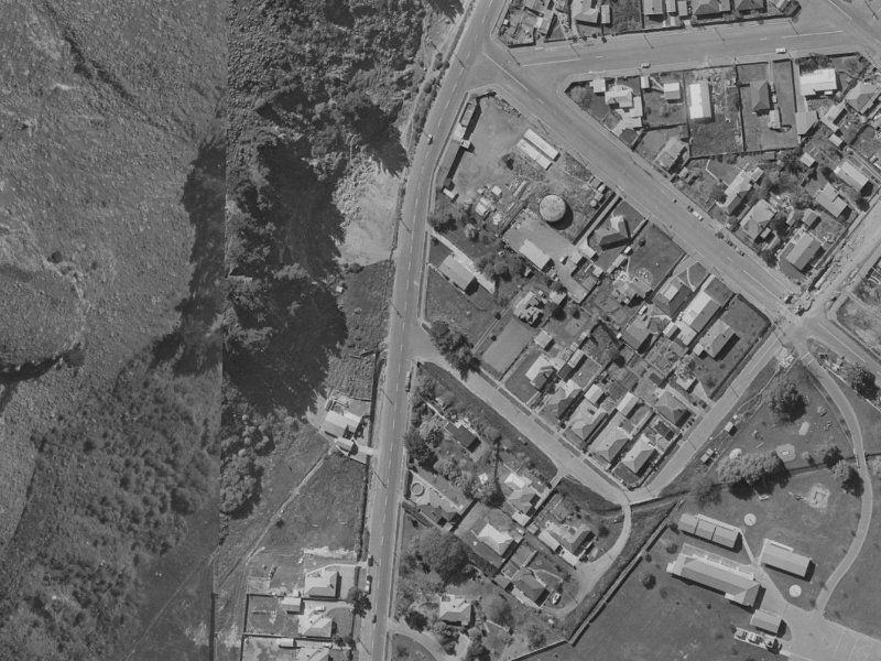 3 Paisley Street from the air, 1970-1974