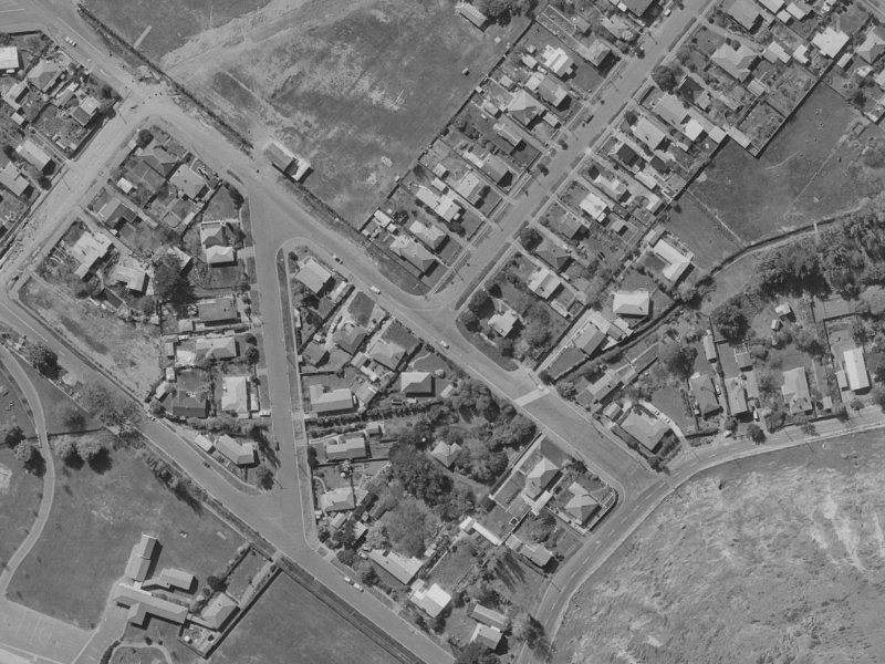 39 Clark Street from the air, 1970-1974