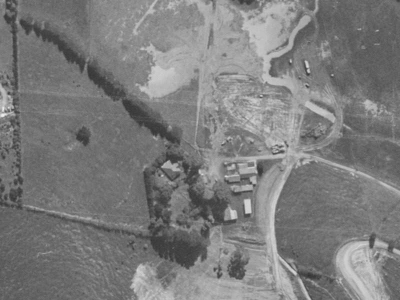 41 Pentonville Cl from the air, 1970-1974