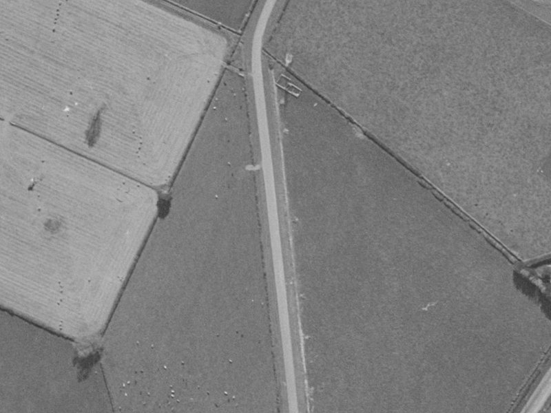 127–133 Milns Road from the air, 1970-1974