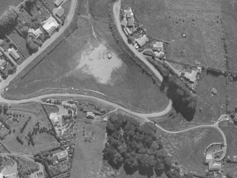 Happy Home Road from the air, 1970-1974