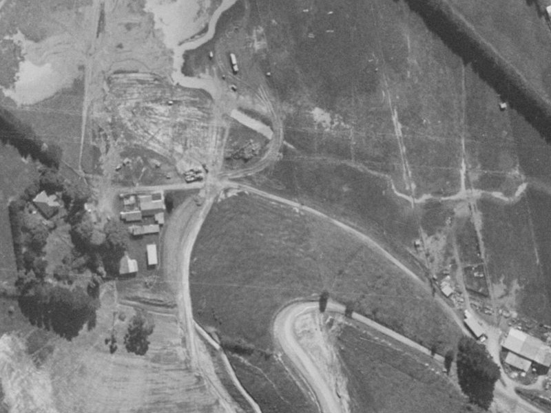 40 Pentonville Close from the air, 1970-1974