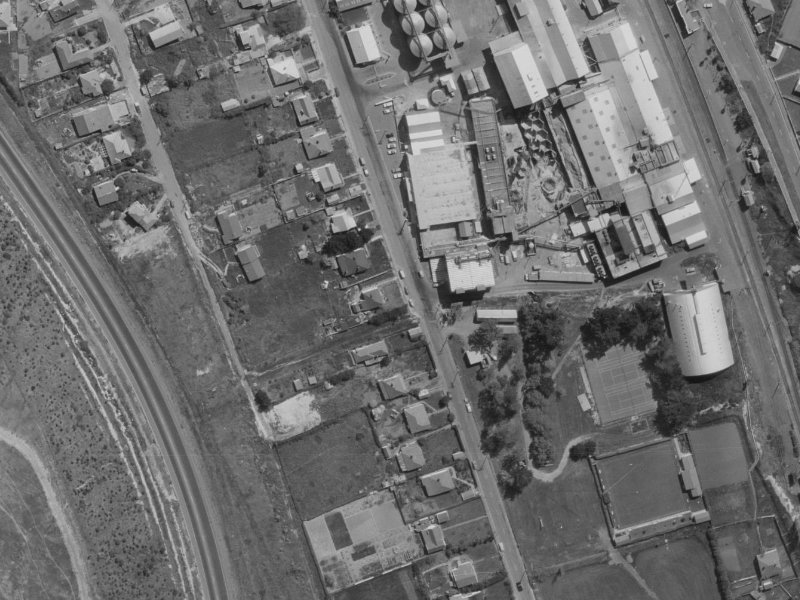 49 Port Hills Road from the air, 1970-1974