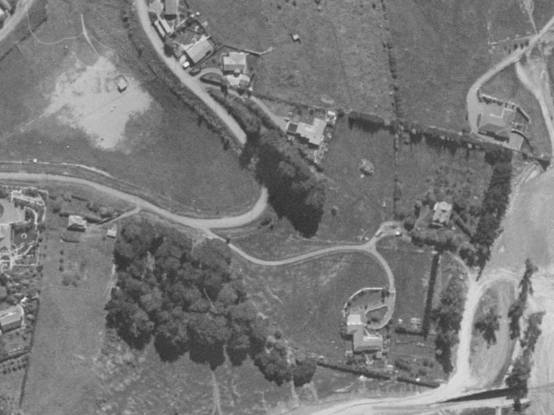 26A Happy Home Road from the air, 1970-1974