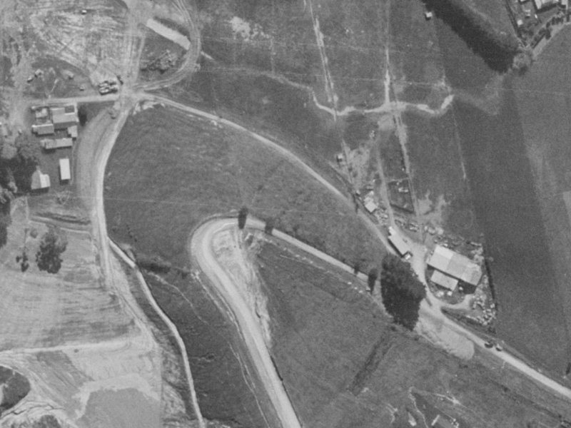 304 Worsleys Road from the air, 1970-1974