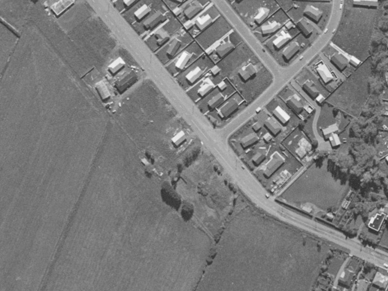 165 Halswell Junction Road from the air, 1970-1974