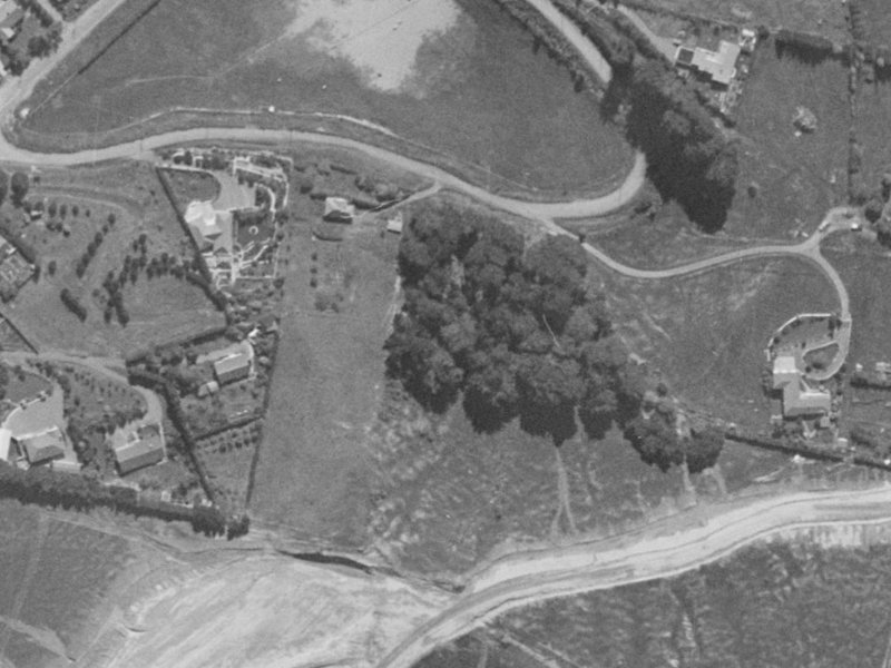 14 Uldale Place from the air, 1970-1974