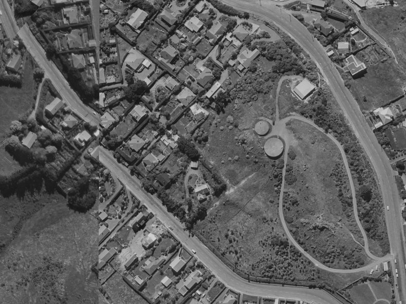 123B Dyers Pass Road from the air, 1970-1974