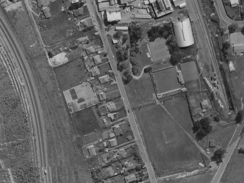 35 Port Hills Road from the air, 1970-1974