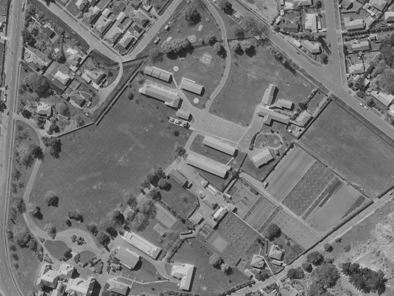 38 Truro Street from the air, 1970-1974