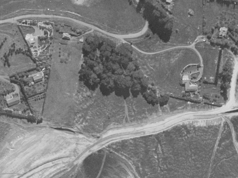 9 Uldale Place from the air, 1970-1974