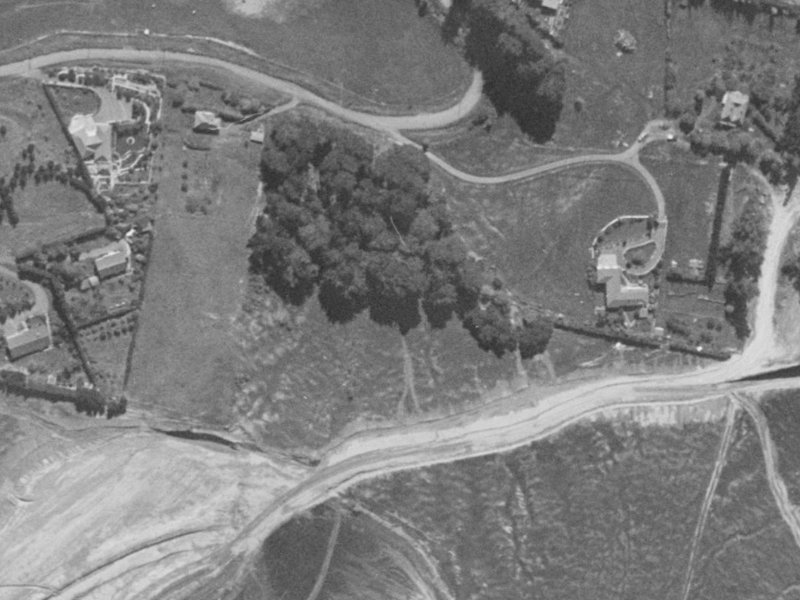 10 Uldale Place from the air, 1970-1974