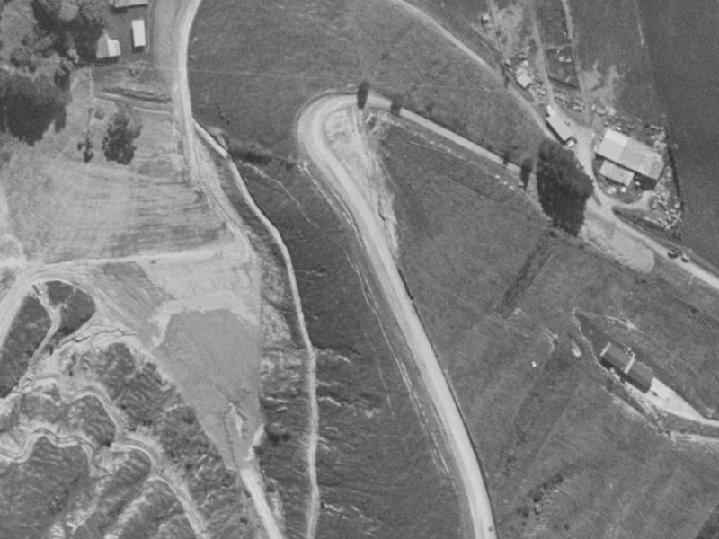 313A Worsleys Road from the air, 1970-1974