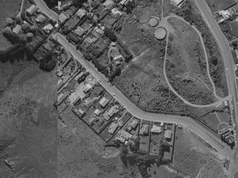 146A Dyers Pass Road from the air, 1970-1974