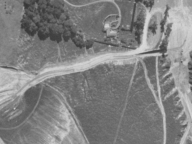 1 Lulworth Lane from the air, 1970-1974