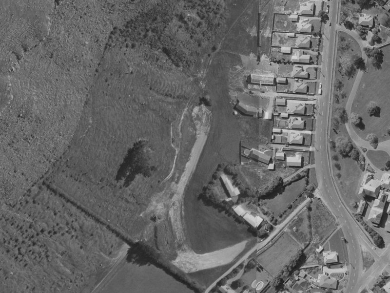 Finnsarby Place from the air, 1970-1974