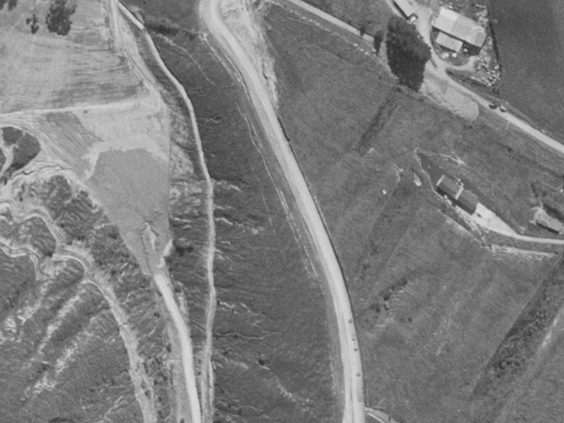 318 Worsleys Road from the air, 1970-1974