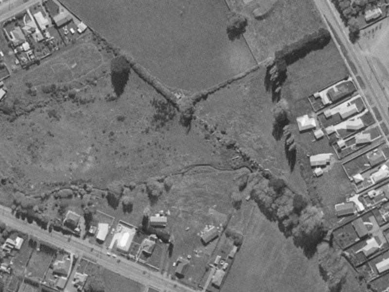 44 Rearsby Drive from the air, 1970-1974