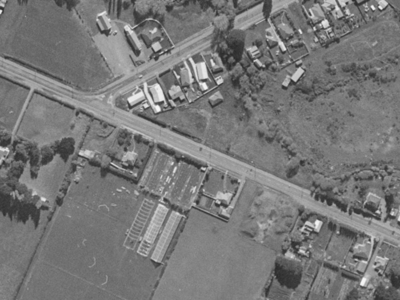 94 Halswell Junction Road from the air, 1970-1974