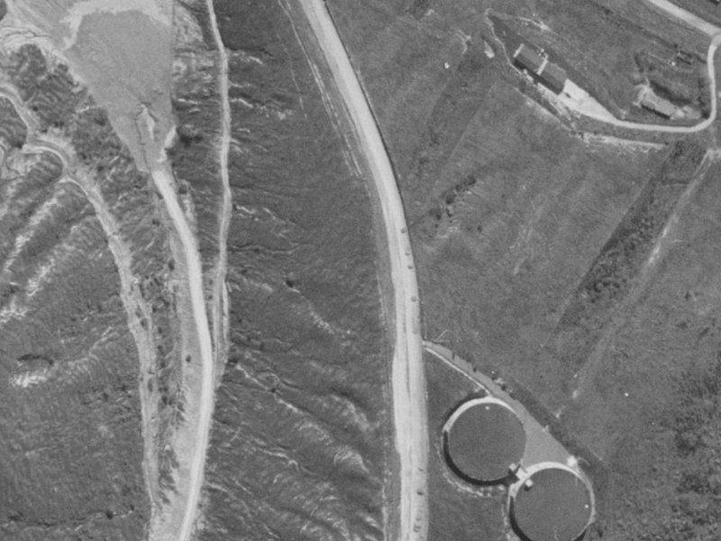 313C Worsleys Road from the air, 1970-1974