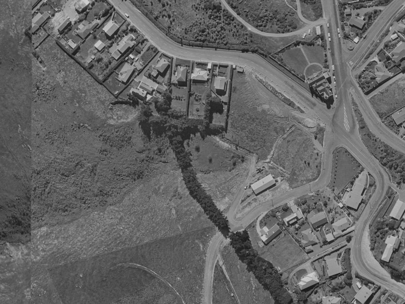 14 Pentre Terrace from the air, 1970-1974