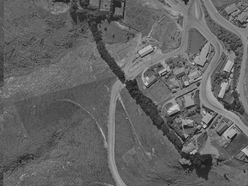 9 Pentre Terrace from the air, 1970-1974