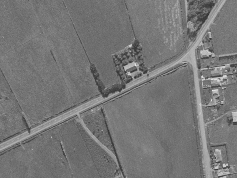 423 Sparks Road from the air, 1970-1974