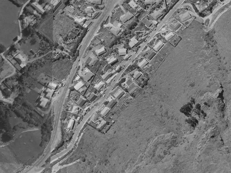 43 Ocean View Terrace from the air, 1970-1974