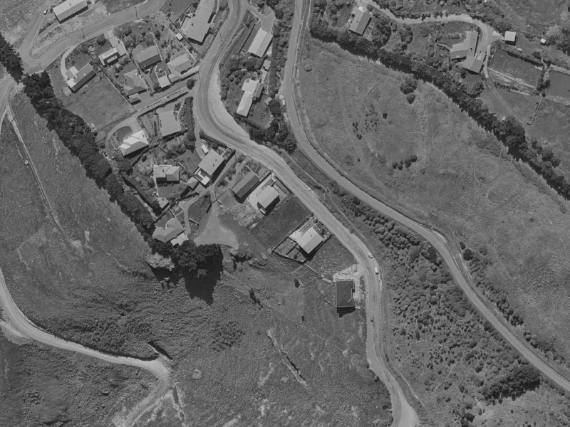212 Dyers Pass Road from the air, 1970-1974