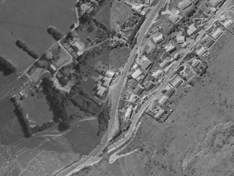 34 Evans Pass Road from the air, 1970-1974
