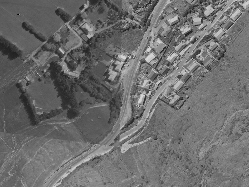 38–118 Evans Pass Road from the air, 1970-1974