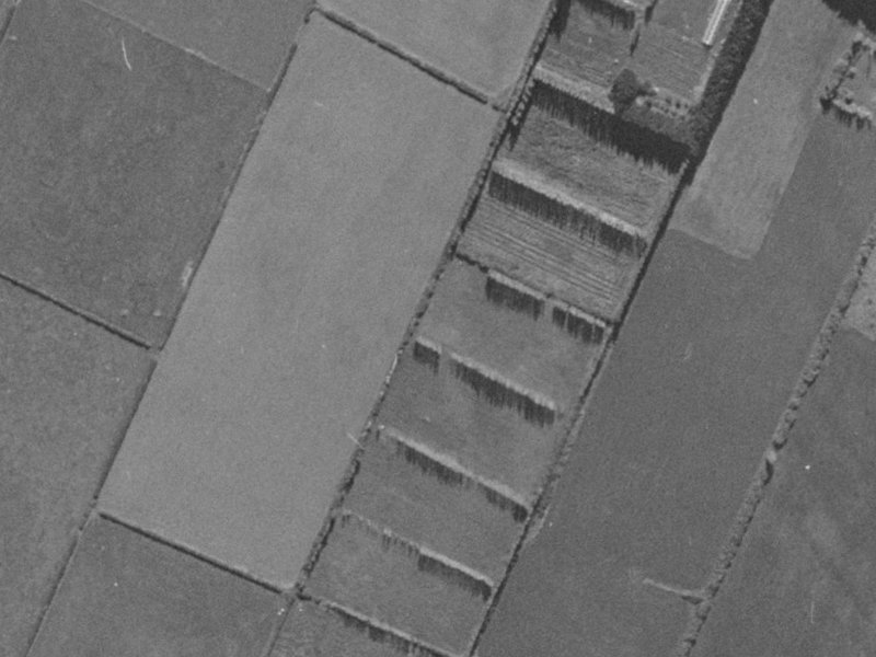45 Country Palms Drive from the air, 1970-1974